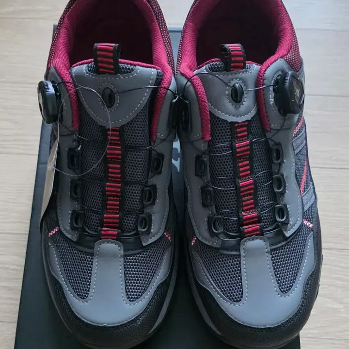 [BUNJANG] JK Trek Hiking Boots Gray/Red New / JK Trek 등산화 회색/레드 새상품