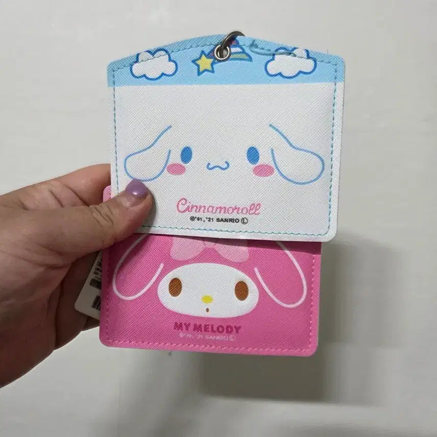 [BUNJANG] Sanrio Cinnamoroll & My Melody Card Holder Bundle Set / 산리오 시나/마멜 카드 홀더 일괄(새제품)