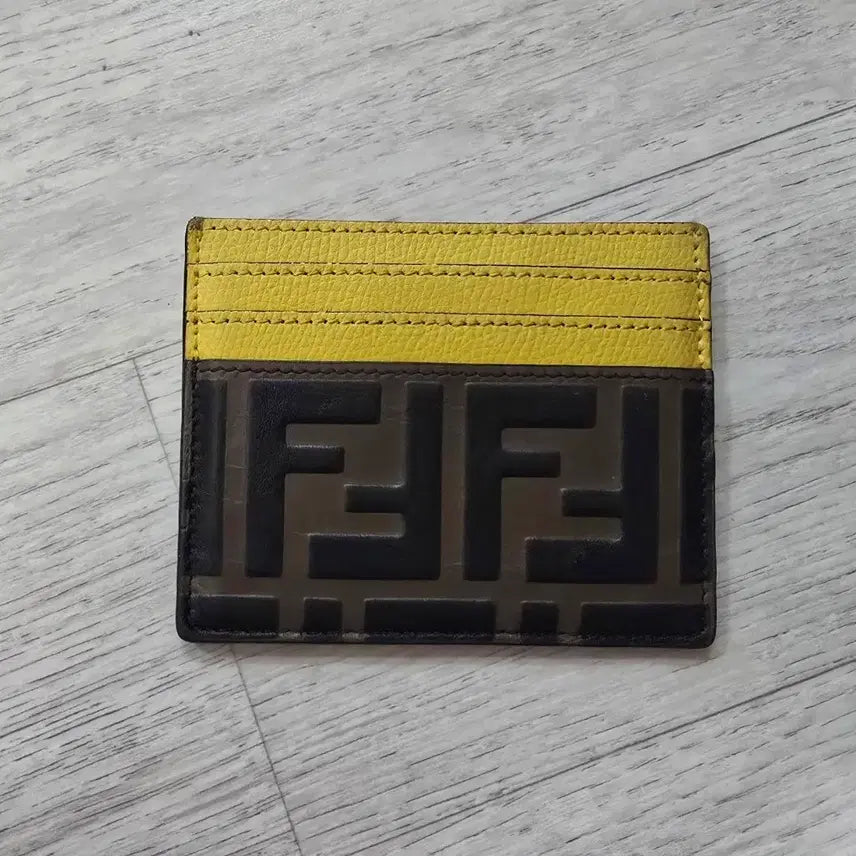 [BUNJANG] Fendi FF Zucchino Card Wallet / (정품) 펜디 신상 FF 주카 카드지갑 (명품 남자 반지갑)