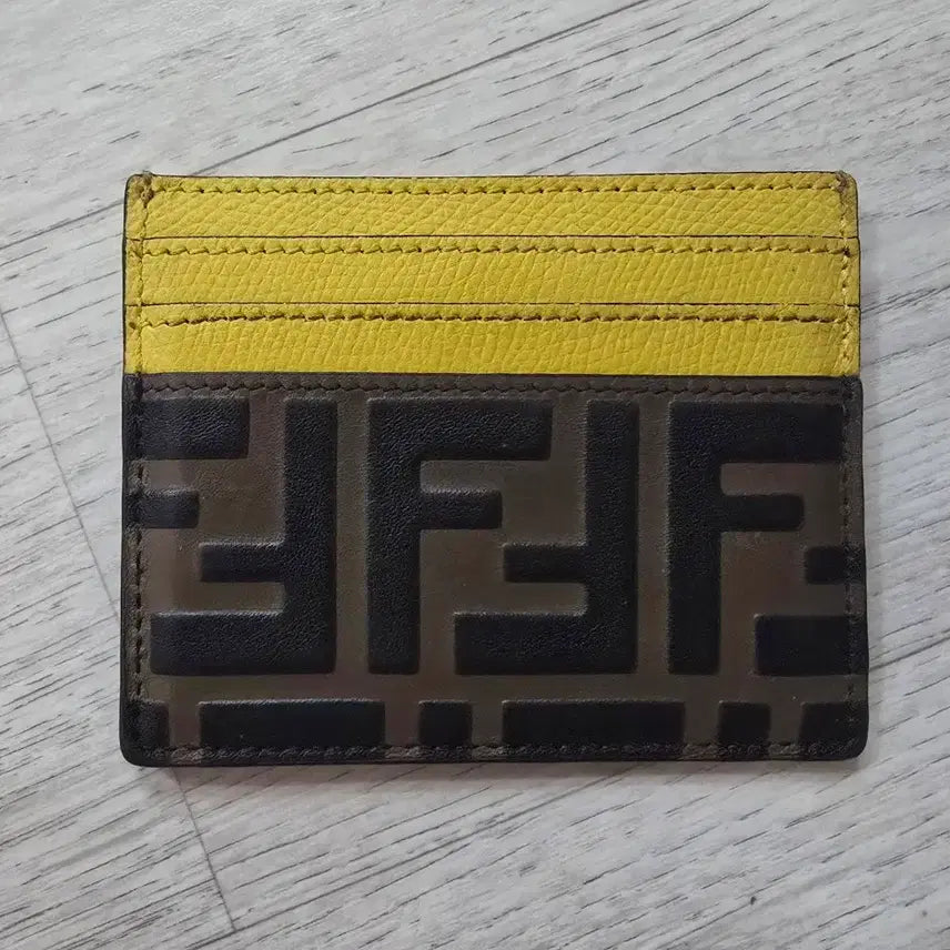 [BUNJANG] Fendi FF Zucchino Card Wallet / (정품) 펜디 신상 FF 주카 카드지갑 (명품 남자 반지갑)