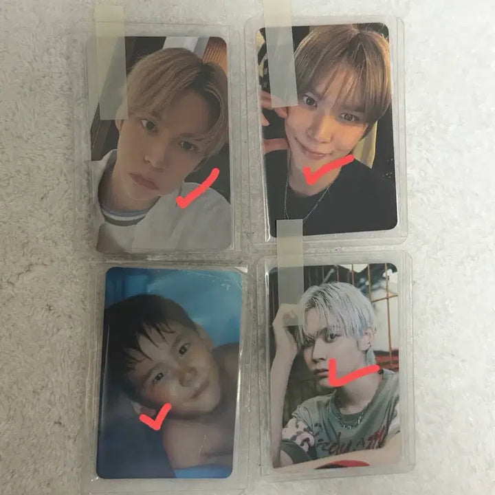 [BUNJANG] RIIZE Eunseok Bundle Set Photocard / 라이즈 은석 포카 4장 일괄