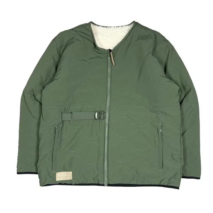 [BUNJANG] Adidas Reversible Quilted Sherpa Jacket / 아디다스 리버시블 퀼팅 쉐르파