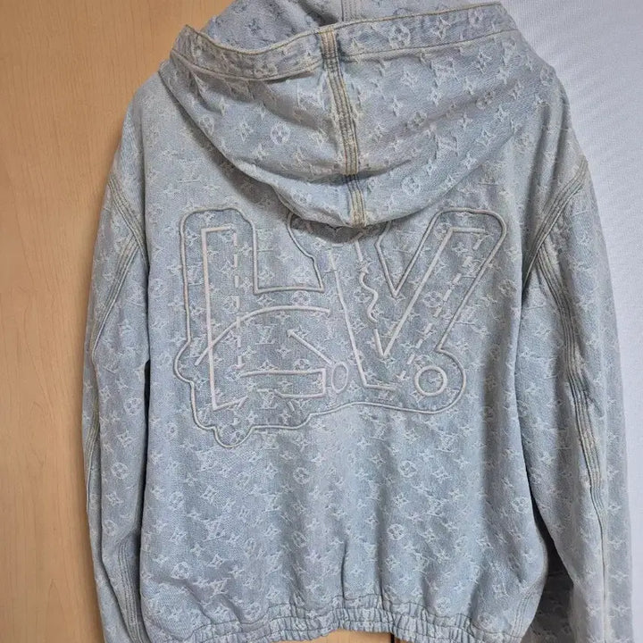 [BUNJANG] Louis Vuitton NBA Denim Jacket (52) / 정품)루이비통 데님자켓(NBA한정판52)105판매