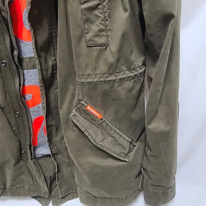 [BUNJANG] Superdry Military Hooded Parka Jacket M / 슈퍼드라이 밀리터리 후드 야상자켓 M
