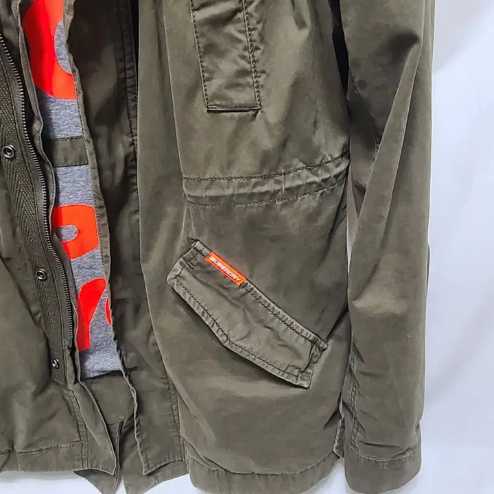 [BUNJANG] Superdry Military Hooded Parka Jacket M / 슈퍼드라이 밀리터리 후드 야상자켓 M
