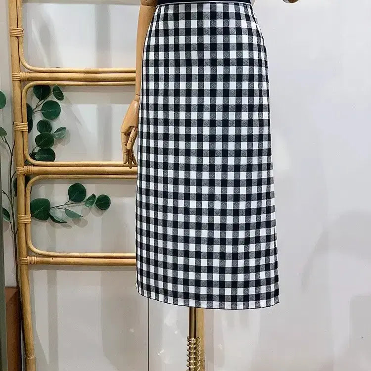 [BUNJANG] It MICHAA H-Line Slit Skirt / 2026잇미샤 H라인 슬릿 스커트
