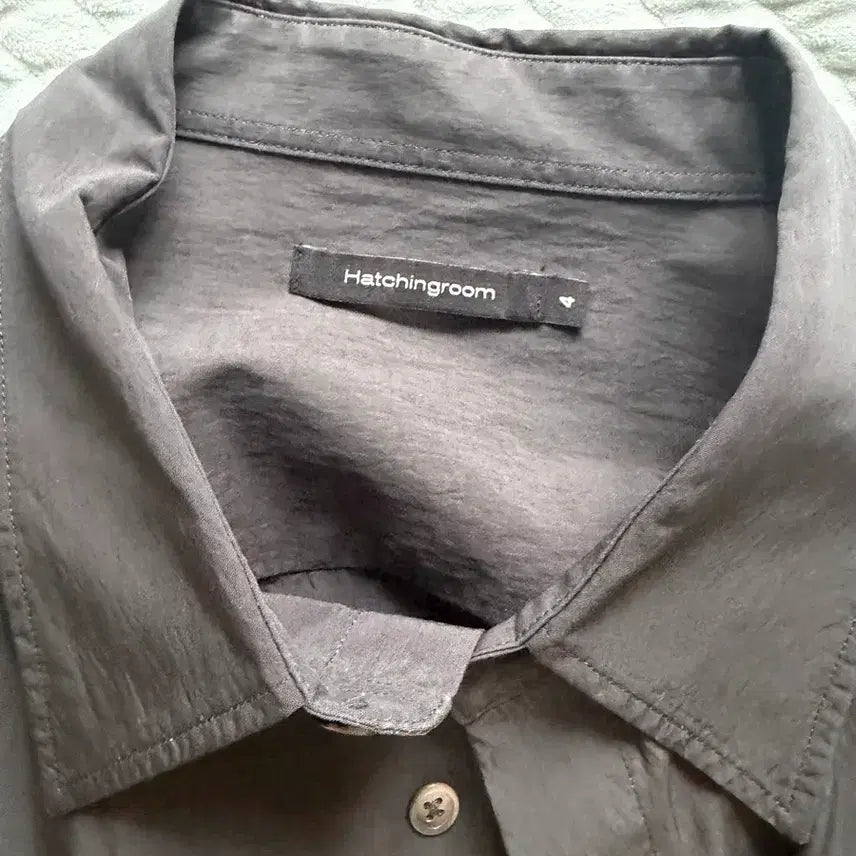[BUNJANG] Hatching Room Shirt Charcoal 4 Size / 해칭룸 셔츠 4사이즈
