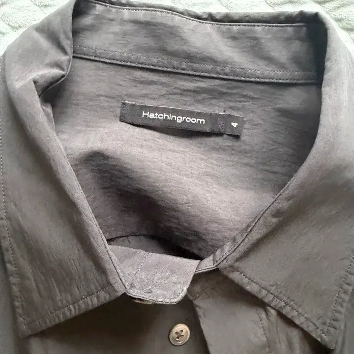 [BUNJANG] Hatching Room Shirt Charcoal 4 Size / 해칭룸 셔츠 4사이즈