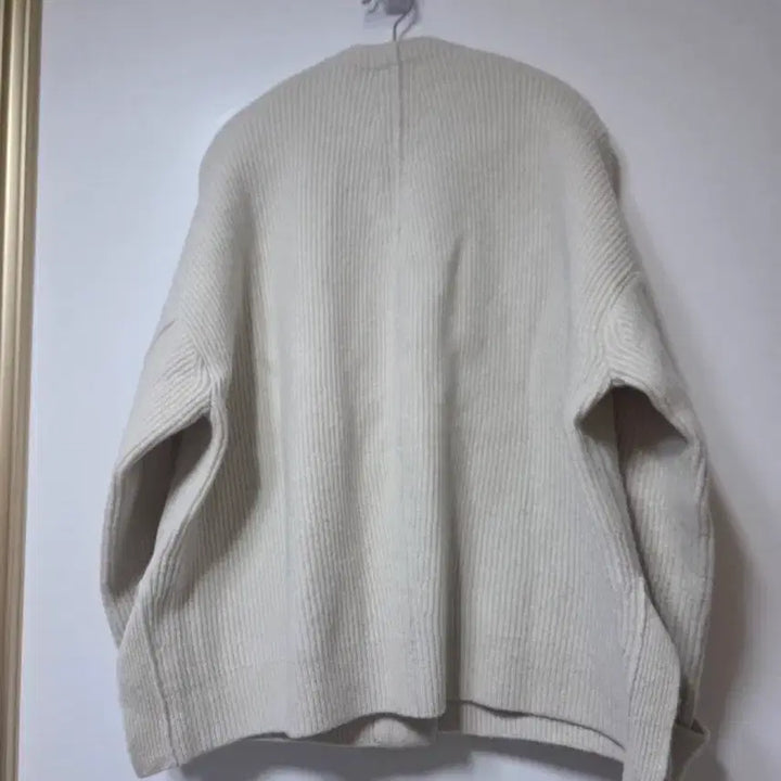 [BUNJANG] Hansum System Wool Patch Pocket Ribbed Cardigan / 한섬 24fw 시스템 울 패치 포켓 리브드 가디건 프리