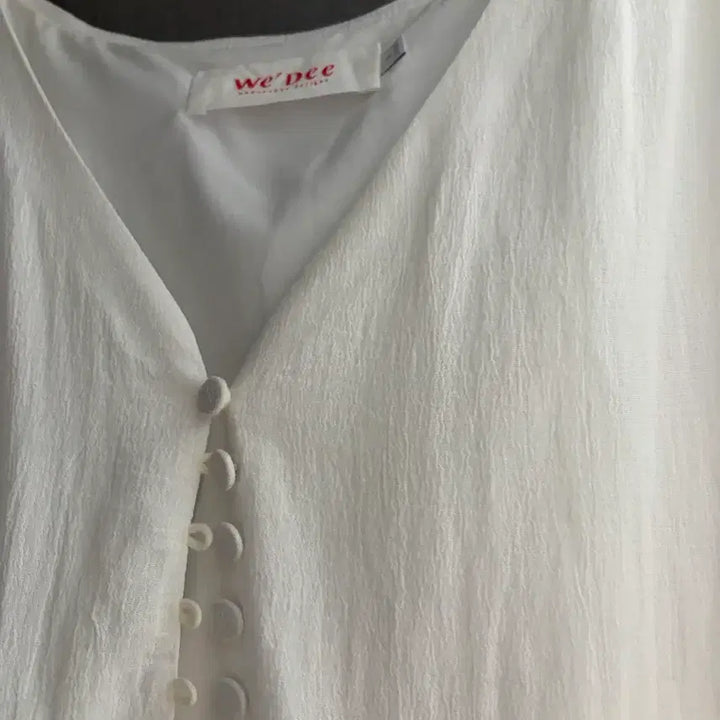 [BUNJANG] Wednesday Delight Linen V-Neck Dress / 웬스데이딜라잇 린넨 브이넥 원피스