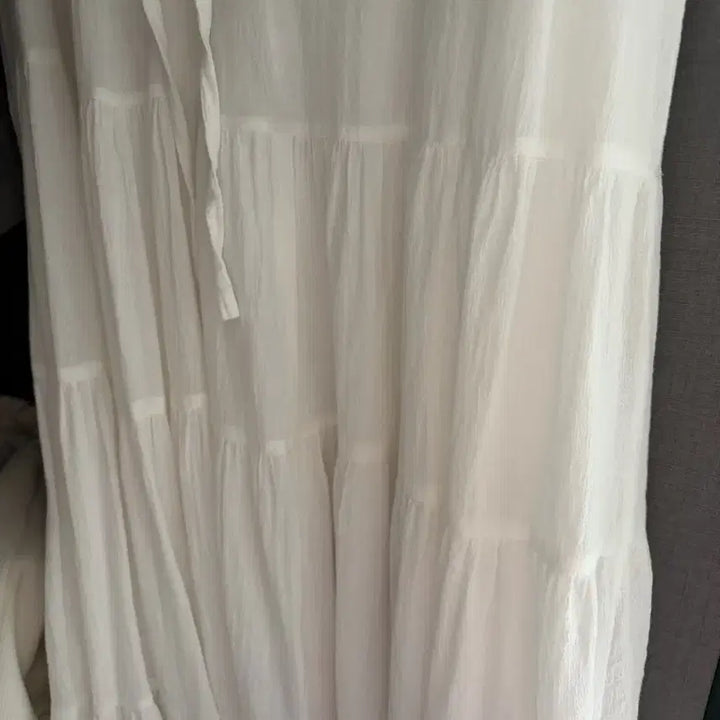 [BUNJANG] Wednesday Delight Linen V-Neck Dress / 웬스데이딜라잇 린넨 브이넥 원피스