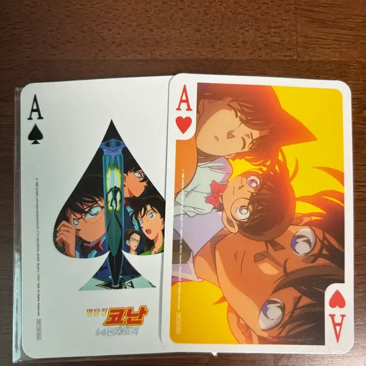 [BUNJANG] Detective Conan Conan & Ran Photocard / 명탐정 코난 14번째의 표적 극장판 특전 포토카드 포카 코난 미란