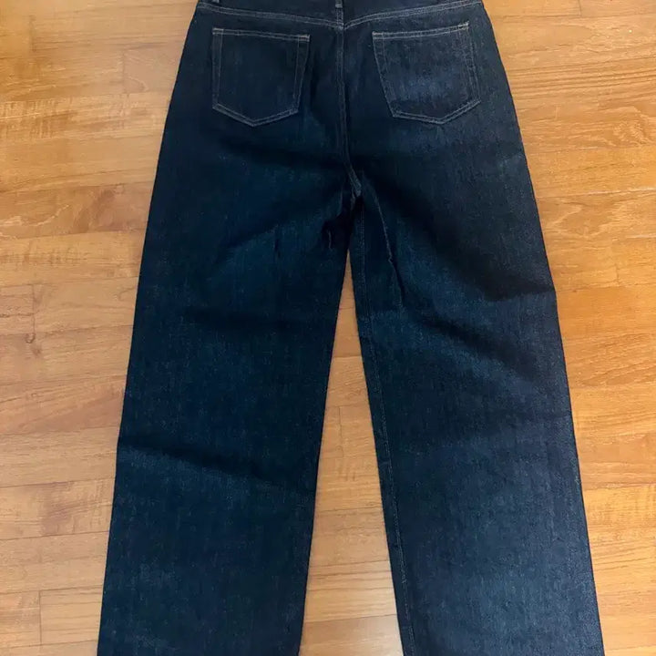 [BUNJANG] Label Archive Indigo Denim / 라벨아카이브 와이드 인디고데님