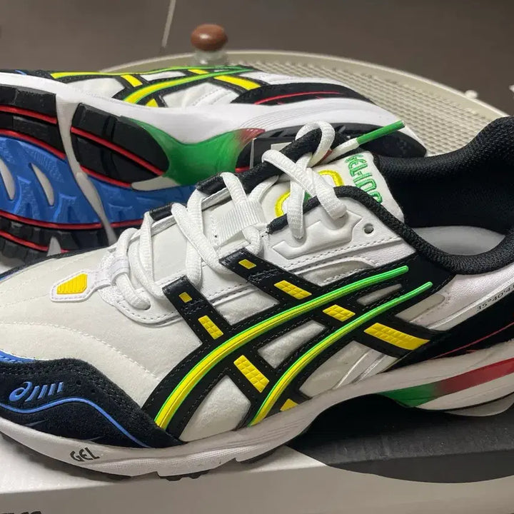 [BUNJANG] Asics Gel-1090 White Multi Sneakers (270) / [새상품] 아식스 젤 1090 화이트 멀티(270)