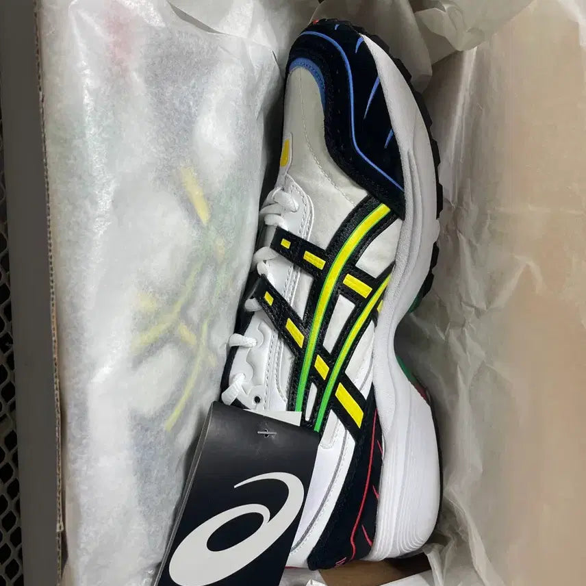 [BUNJANG] Asics Gel-1090 White Multi Sneakers (270) / [새상품] 아식스 젤 1090 화이트 멀티(270)