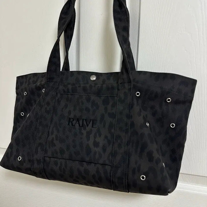 [BUNJANG] Raive Leopard Shoulder Bag / Raive 레이브 레오파드 숄더백 호피 가방