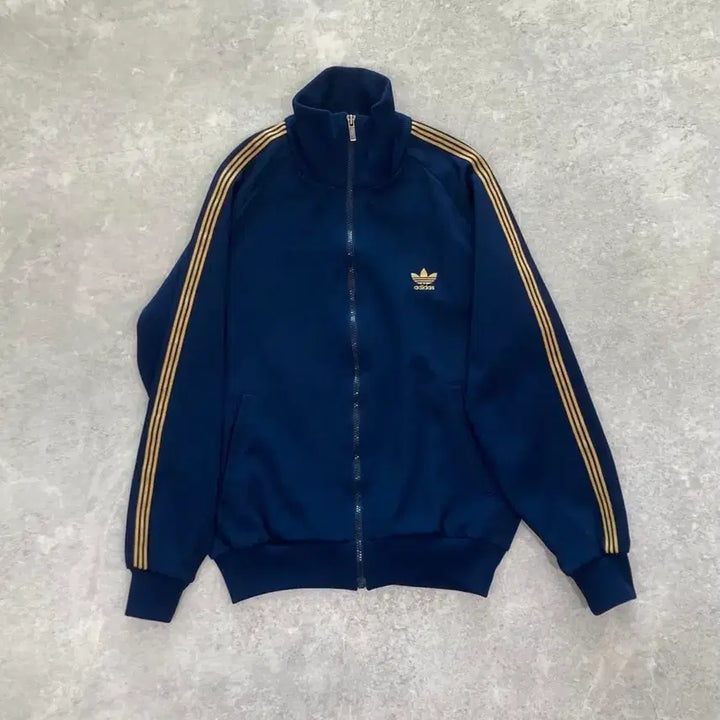 [BUNJANG] Adidas West Germany Navy Gold Jersey / 아디다스 서독 져지 네이비 골드
