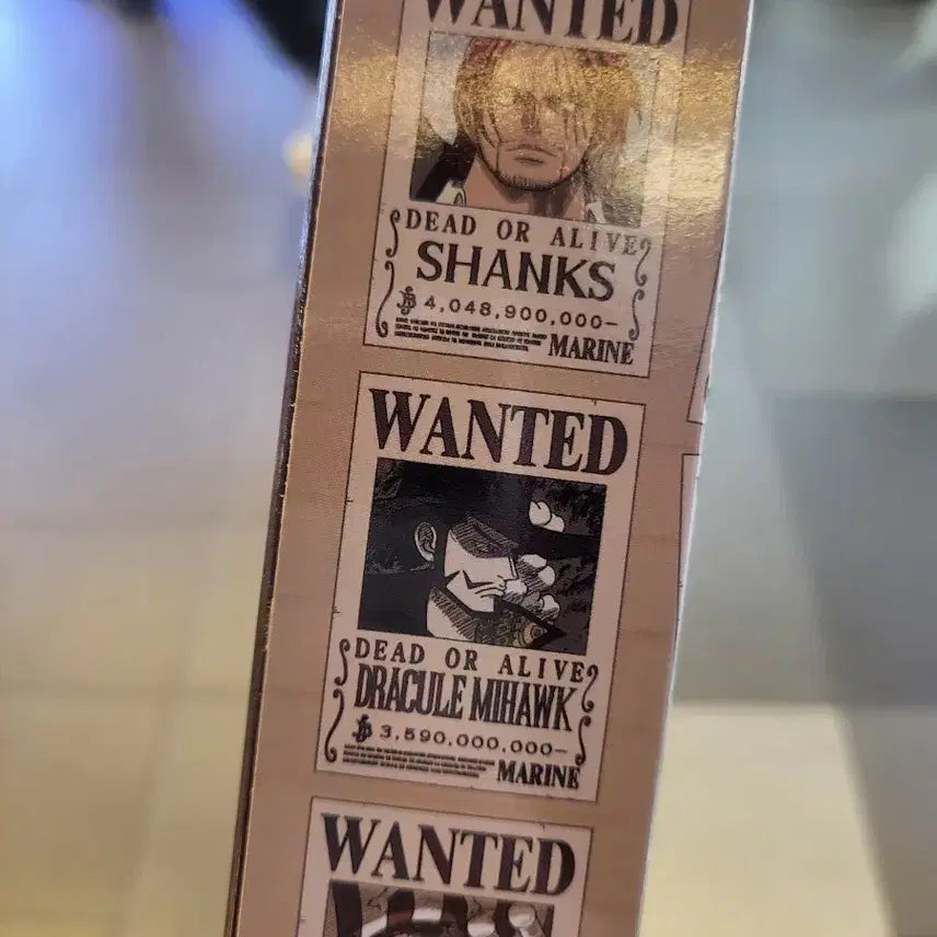 [BUNJANG] One Piece Mihawk Wanted Poster / 원피스 수배서 미호크 미사용 양도