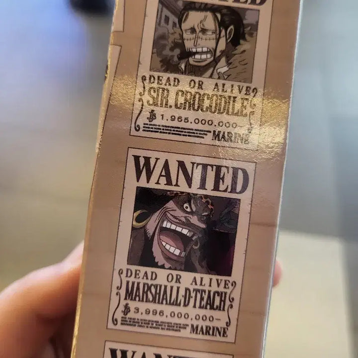 [BUNJANG] One Piece Teach Wanted Poster / 원피스 수배서 마샬 D 티치 미사용 양도