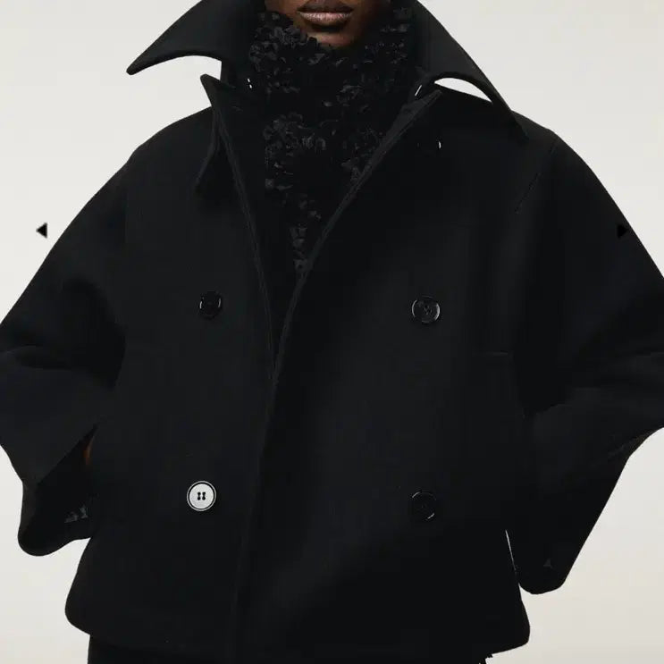 [BUNJANG] RECTO Short Pea Coat / 렉토 숏 피코트