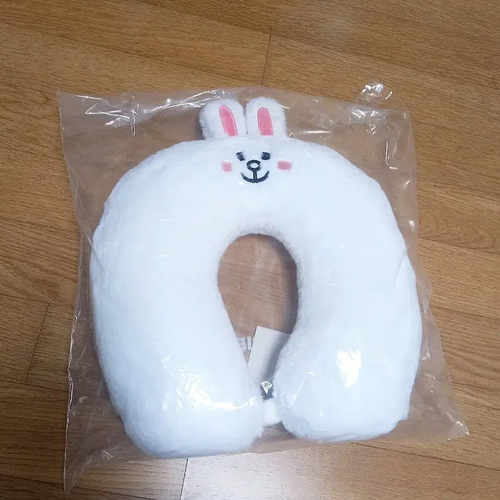 [BUNJANG] Line Friends Cony Neck Cushion / 라인프렌즈 코니 목쿠션 목베개