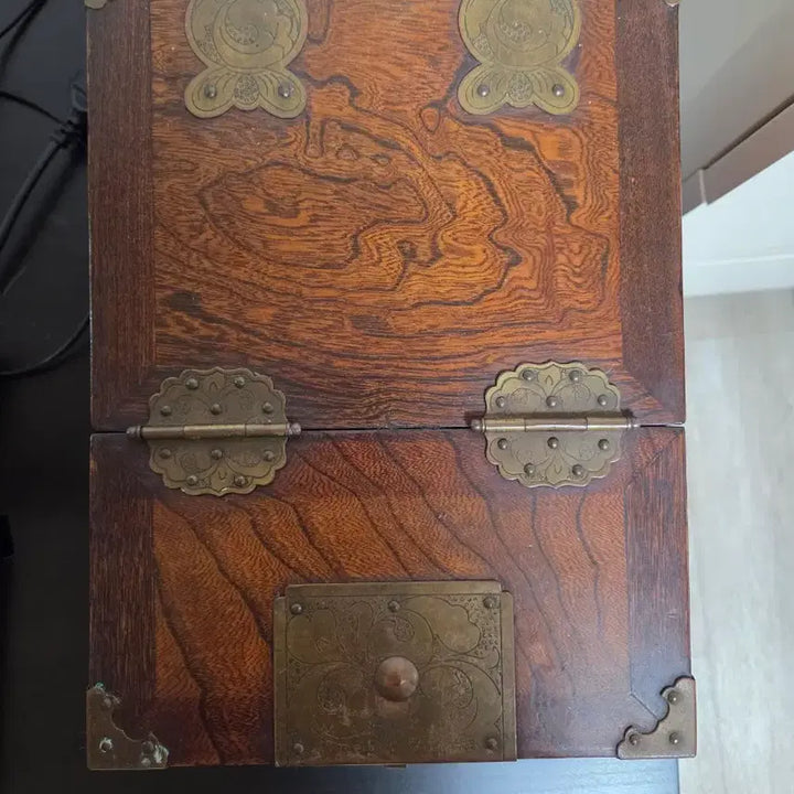 [BUNJANG] Antique Dressing Table Jewelry Box / 골동품 고가구 경대 화장대 보석함
