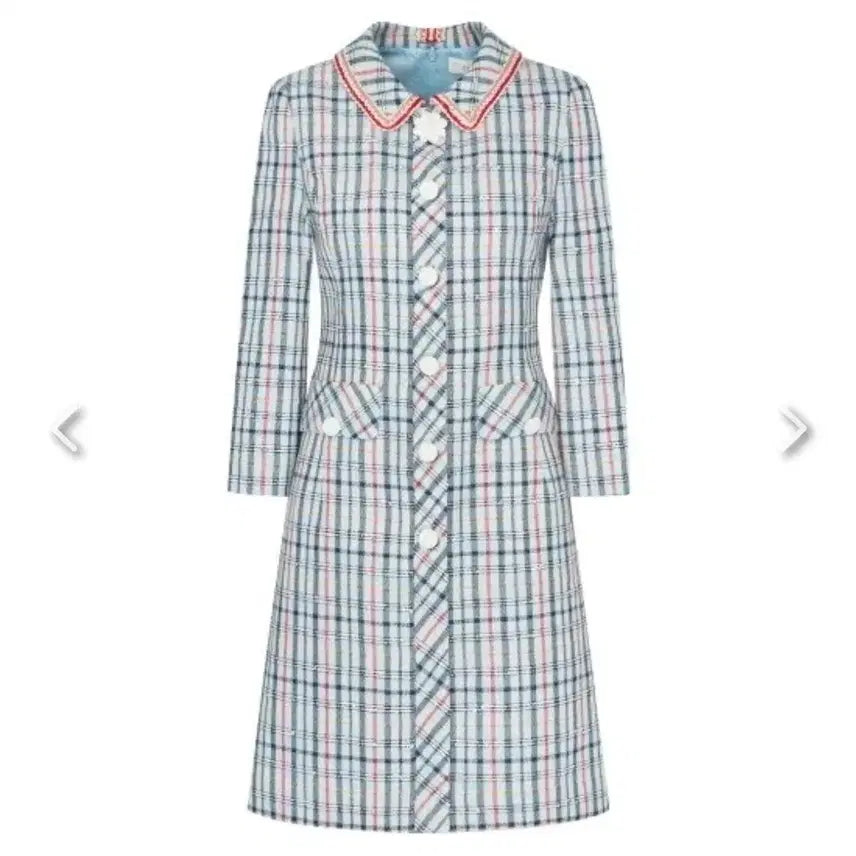 [BUNJANG] LINE Tweed Dress Size 66 / 택포)LINE트위드 원피스66