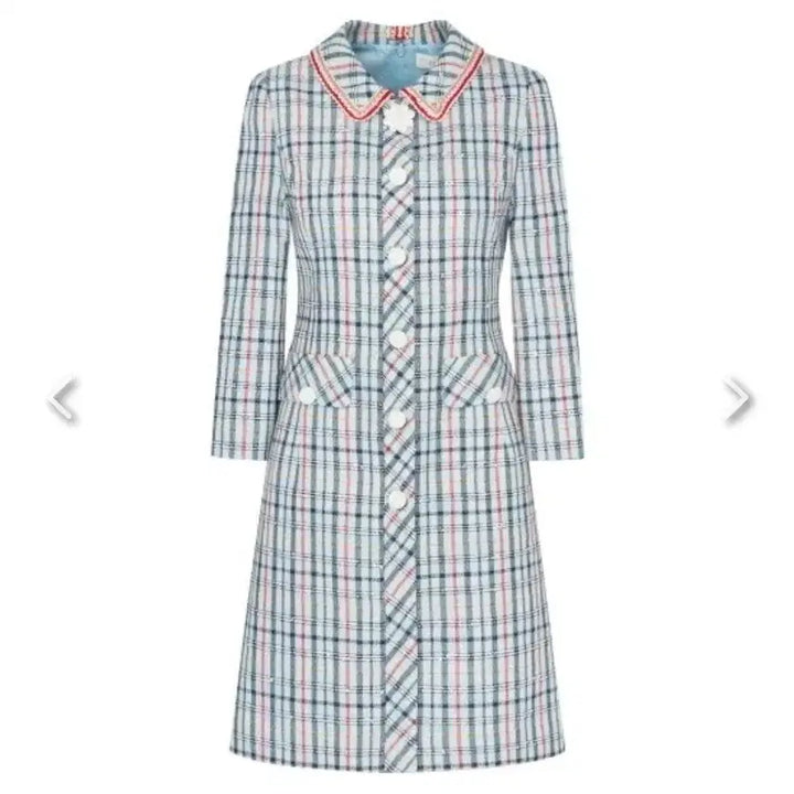 [BUNJANG] LINE Tweed Dress Size 66 / 택포)LINE트위드 원피스66