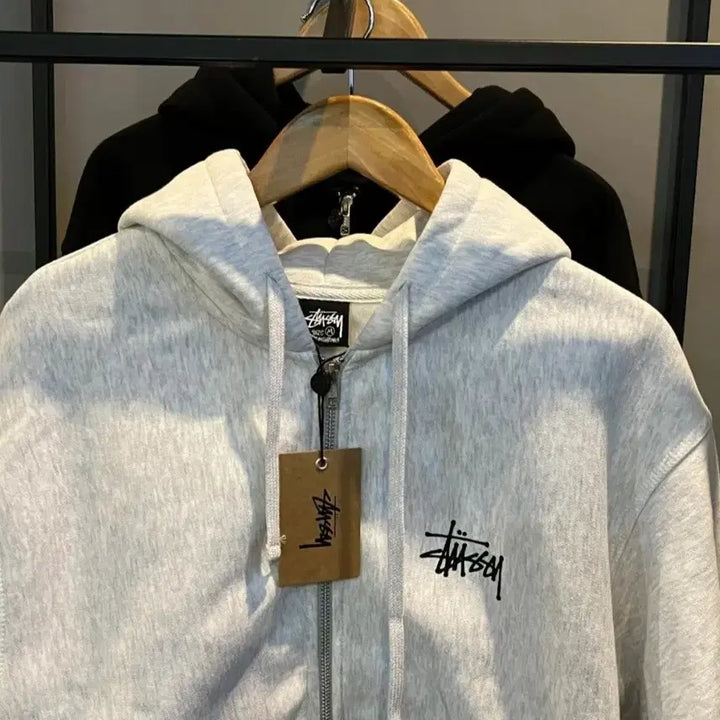 [BUNJANG] Stussy Hoodie Zip-up Black S / 스투시 후드집업 매장판 새상품 무료배송