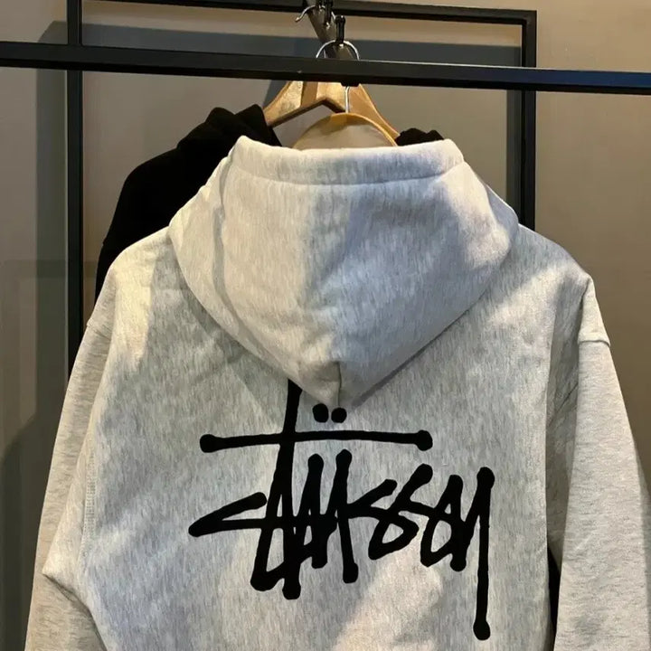 [BUNJANG] Stussy Hoodie Zip-up Black S / 스투시 후드집업 매장판 새상품 무료배송