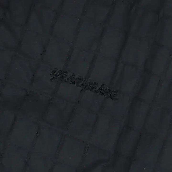 [BUNJANG] YesEyeSee Windowpane Zip Blouson Jacket / 예스아이씨 25ss windowpane zip 블루종 블랙