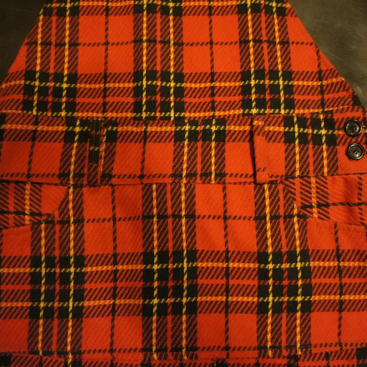 [BUNJANG] Vintage Check Wool Dress / 1685 멜방원피스 겨울원피스 빈티지원피스 니트원피스 여성원피스 스커트