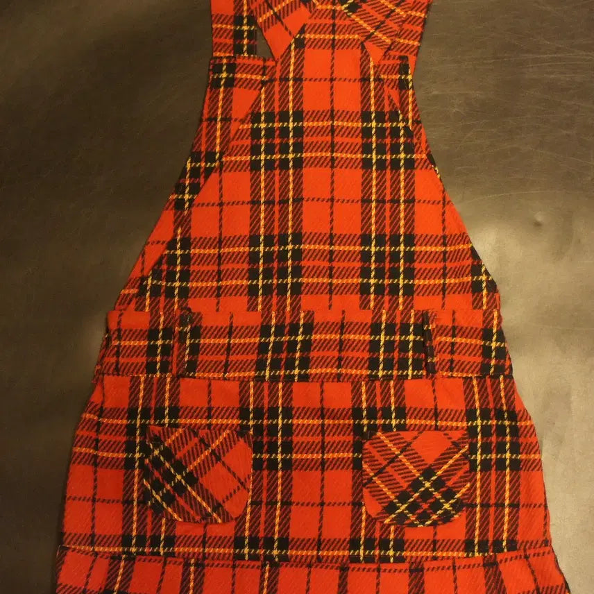 [BUNJANG] Vintage Check Wool Dress / 1685 멜방원피스 겨울원피스 빈티지원피스 니트원피스 여성원피스 스커트