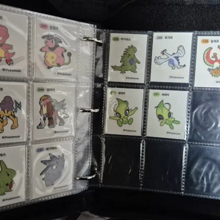 [BUNJANG] Pokemon 1st & 2nd Generation Tteokbokki Stickers Complete Set / 포켓몬 띠부씰 1,2세대 띠부실 275종 전종 완성본.
