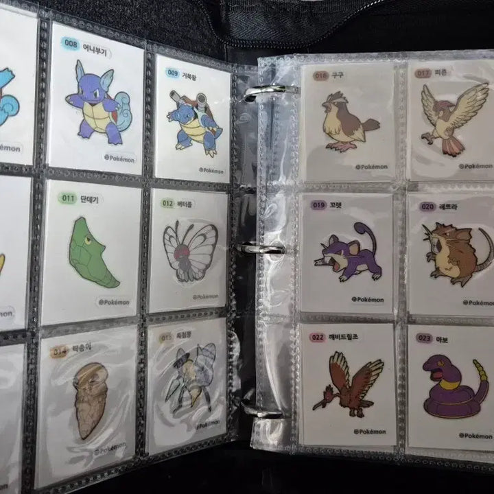 [BUNJANG] Pokemon 1st & 2nd Generation Tteokbokki Stickers Complete Set / 포켓몬 띠부씰 1,2세대 띠부실 275종 전종 완성본.
