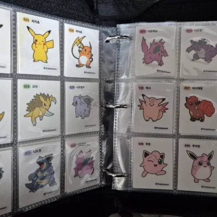 [BUNJANG] Pokemon 1st & 2nd Generation Tteokbokki Stickers Complete Set / 포켓몬 띠부씰 1,2세대 띠부실 275종 전종 완성본.