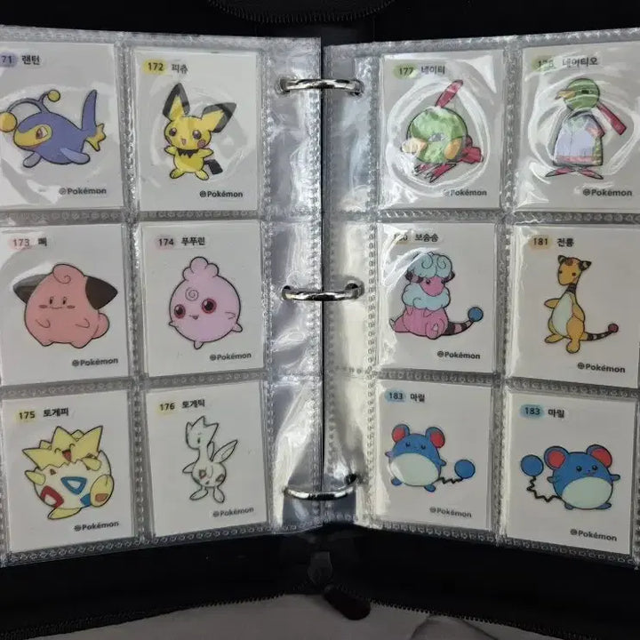 [BUNJANG] Pokemon 1st & 2nd Generation Tteokbokki Stickers Complete Set / 포켓몬 띠부씰 1,2세대 띠부실 275종 전종 완성본.