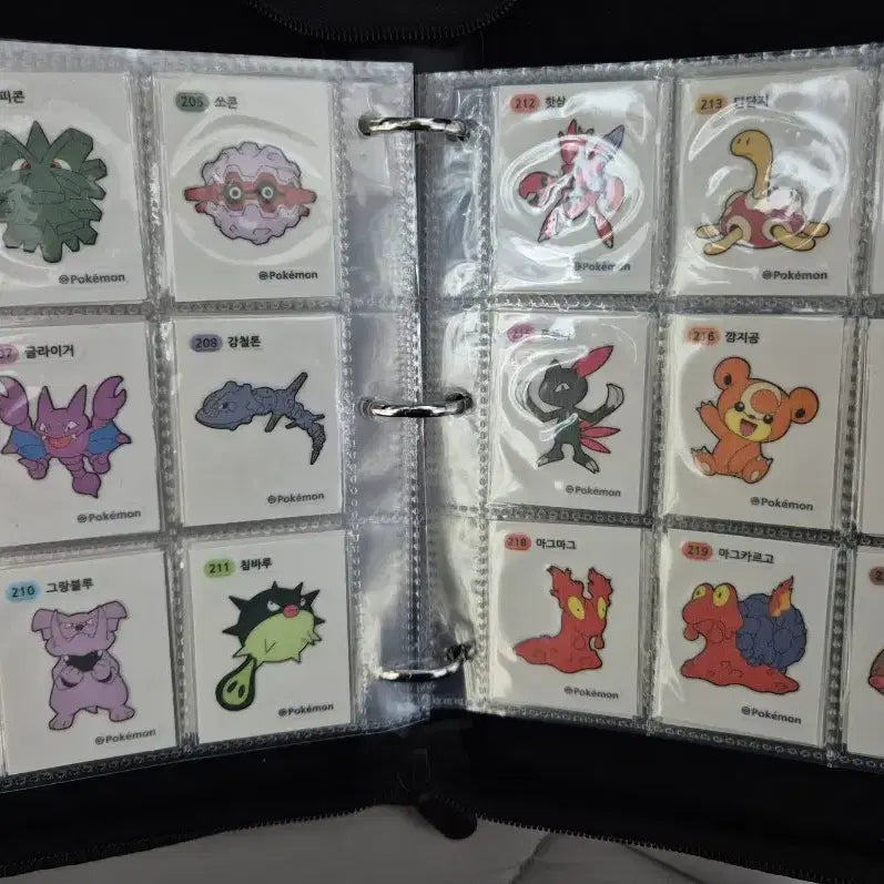 [BUNJANG] Pokemon 1st & 2nd Generation Tteokbokki Stickers Complete Set / 포켓몬 띠부씰 1,2세대 띠부실 275종 전종 완성본.