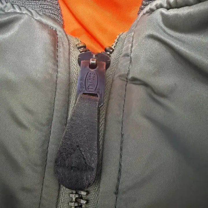 [BUNJANG] G-Dragon Alpha Industries M-1 Jacket / [L]1968 지드래곤  알파인더스트리 정밀복각 m-1