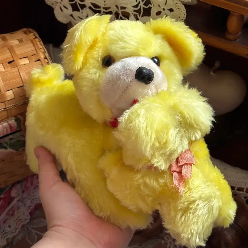 [BUNJANG] Vintage Dog Music Box Antique Toy / 쇼와레트로 빈티지 강아지 오르골인형 엄마아기 강아지 앤틱고전소품토이모리걸