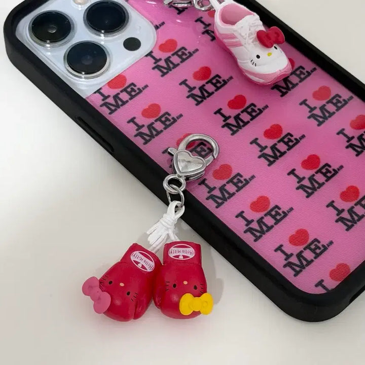 [BUNJANG] Hello Kitty Exercise Set Keychain / 오운완키링