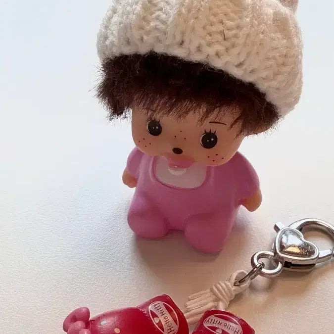 [BUNJANG] Hello Kitty Exercise Set Keychain / 오운완키링