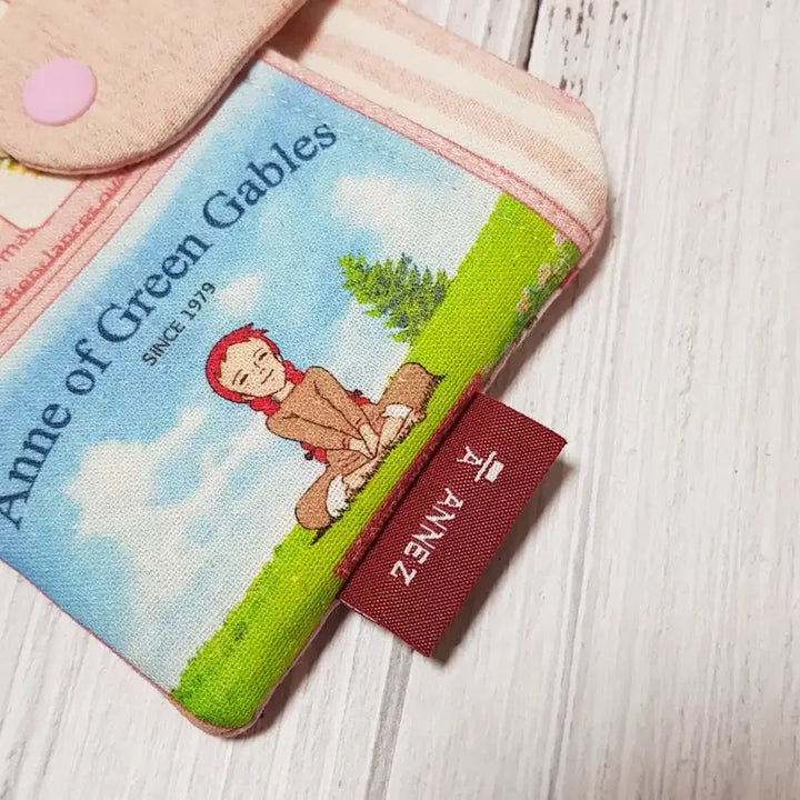 [BUNJANG] Handmade Anne of Green Gables Passport Wallet (Pink) / 핸드메이드 빨강머리앤 여권지갑 (핑크)