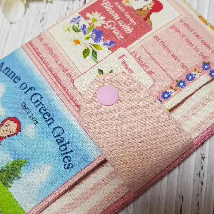 [BUNJANG] Handmade Anne of Green Gables Passport Wallet (Pink) / 핸드메이드 빨강머리앤 여권지갑 (핑크)