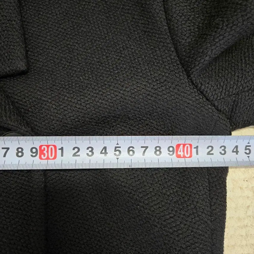 [BUNJANG] Theory Black Tweed Double Button Jacket / Theory 블랙 트위드 더블 버튼 자켓