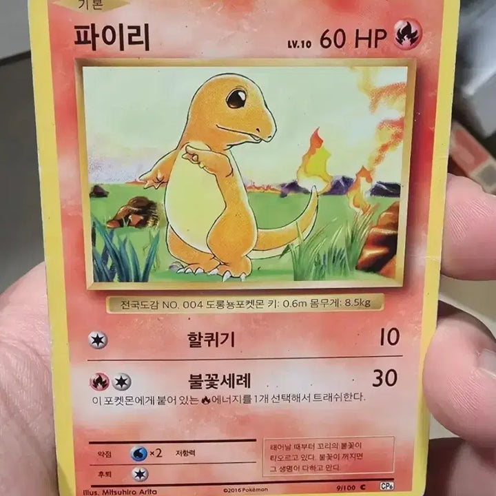 [SOLD OUT] 포켓몬카드 고대 파이리 cp6