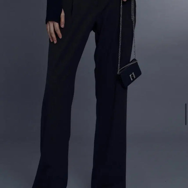 [BUNJANG] Newallin Nova Rivet Long-Leg Slacks / 뉴얼린 Nova Rivet Long-Leg Slacks 노바 팬츠