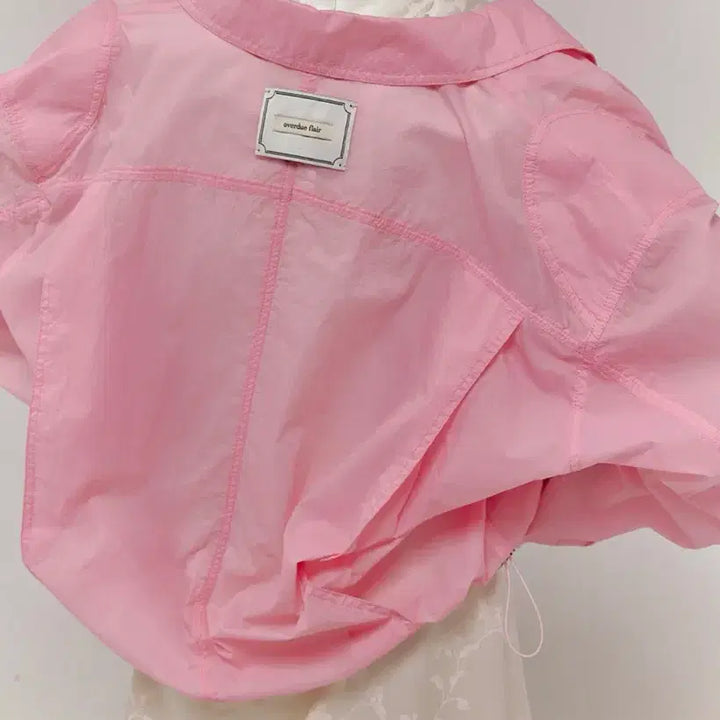 [BUNJANG] Overdue Flare Rounded Shoulder Nylon Jacket / 오버듀플레어