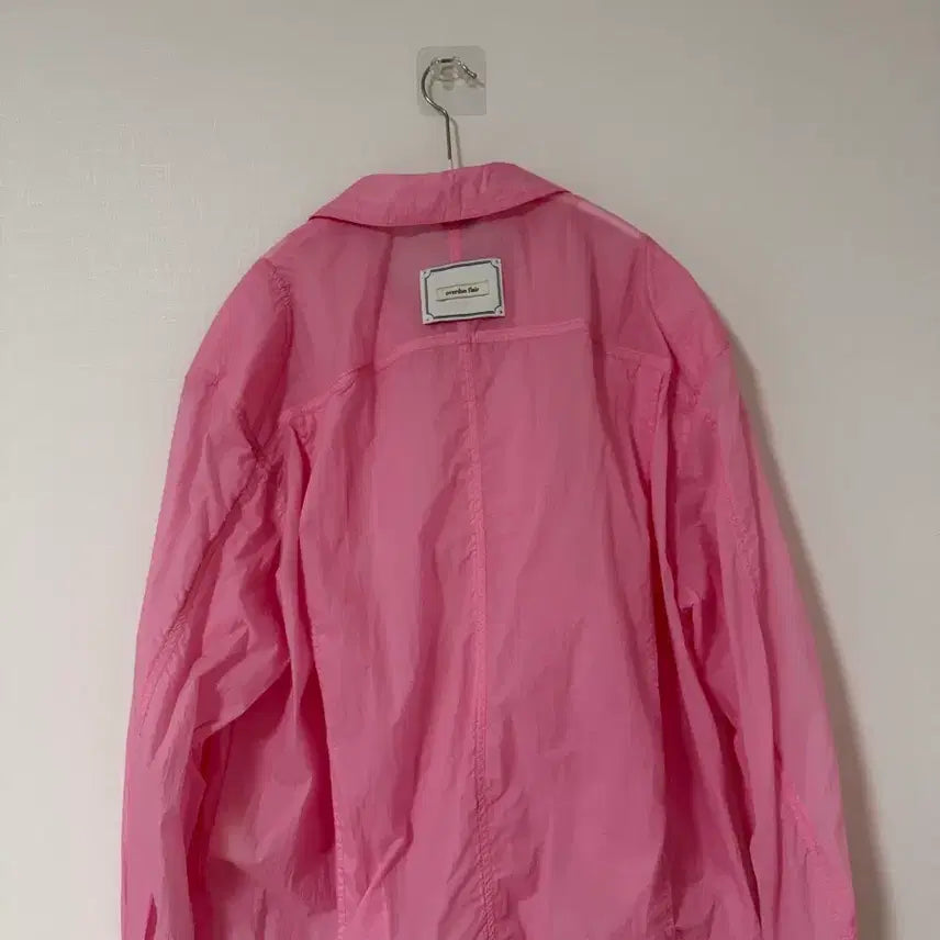 [BUNJANG] Overdue Flare Rounded Shoulder Nylon Jacket / 오버듀플레어