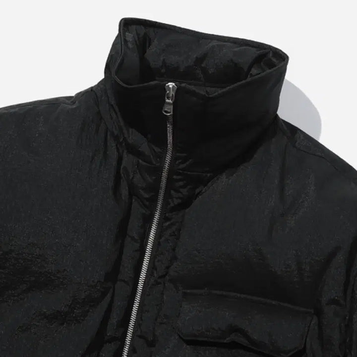 [BUNJANG] Plaz Macleary Down Jacket (Black) / 플라즈 맥에리 숏다운 검정색 48(100)사이즈 팝니다